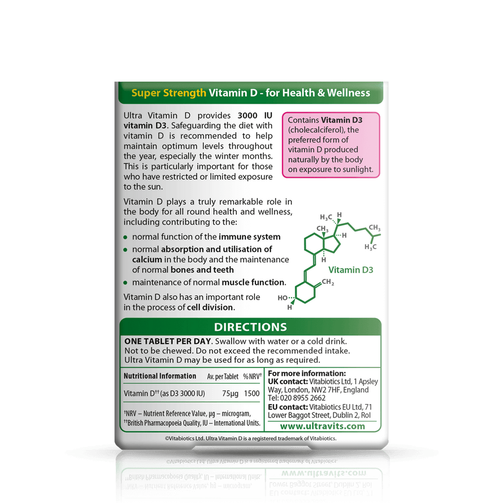 Ultra Vitamin D 3000IU